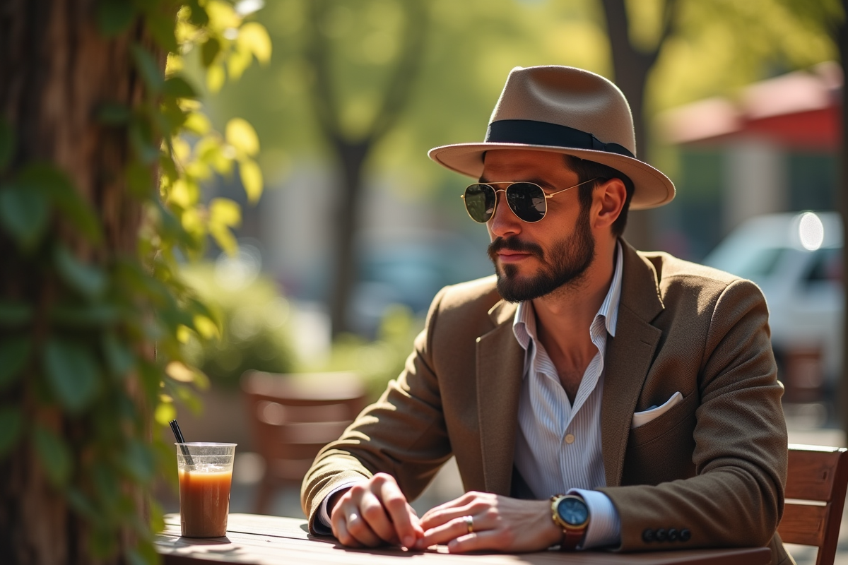 chapeaux lunettes