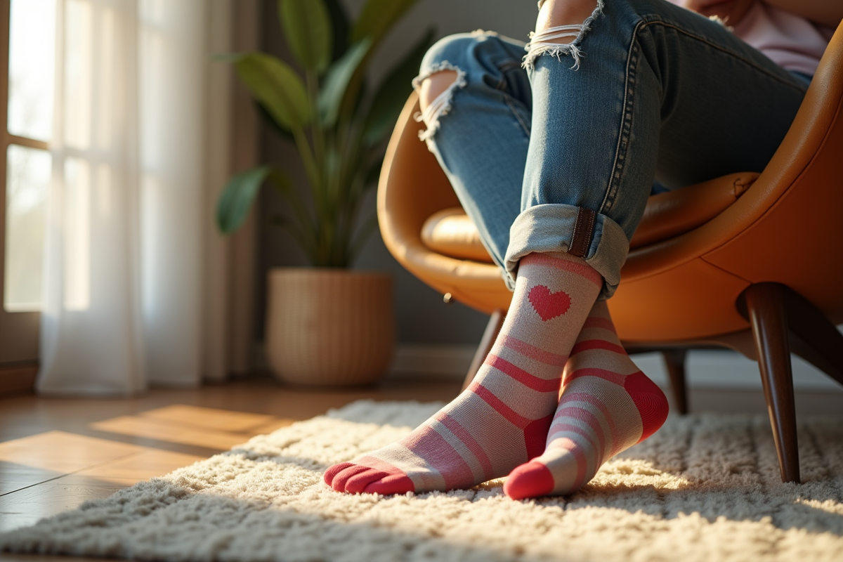 chaussettes tendance