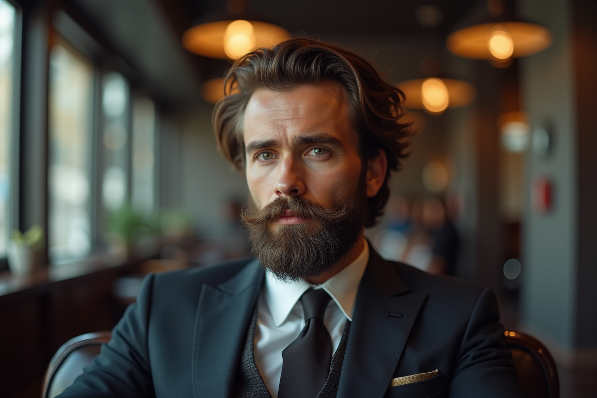 barbe soignée
