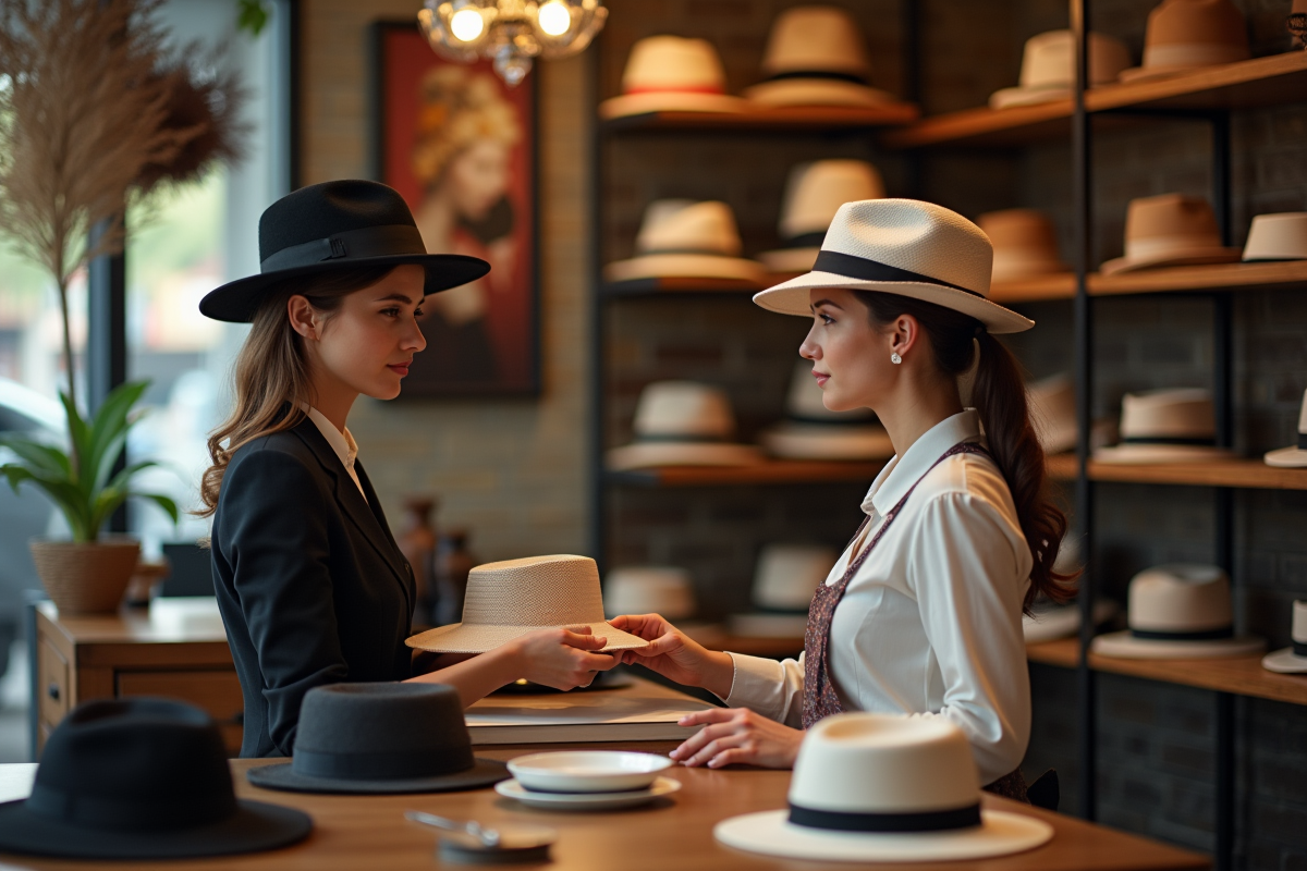 chapeaux artisanaux