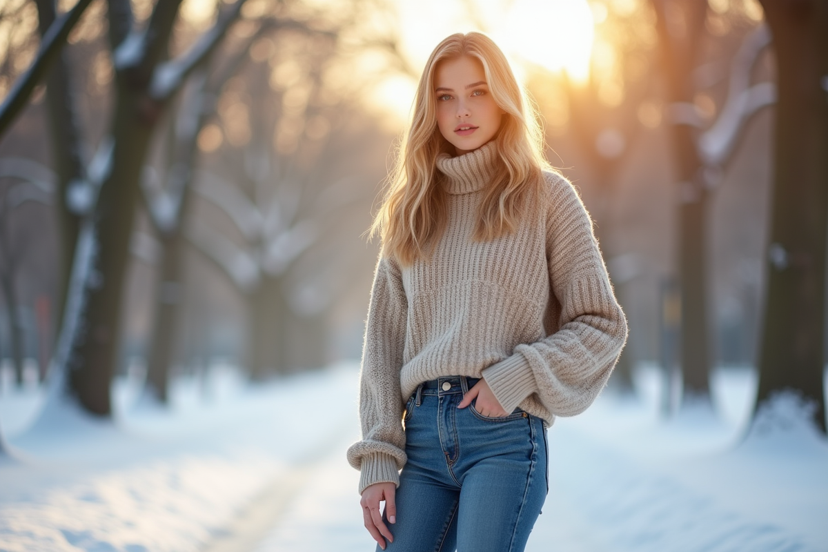 jeans hiver