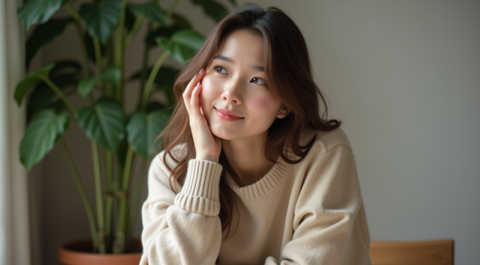 Crème hydratante : comment déterminer si elle convient à notre peau ? Jeune femme appliquant une creme visage dans un cadre naturel